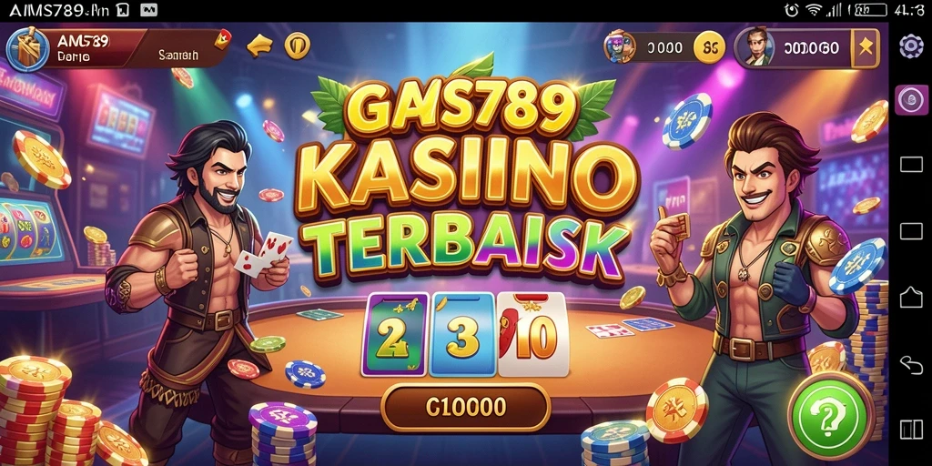 Tampilan gameplay menarik dari AMS789 dengan berbagai pilihan permainan Kasino.