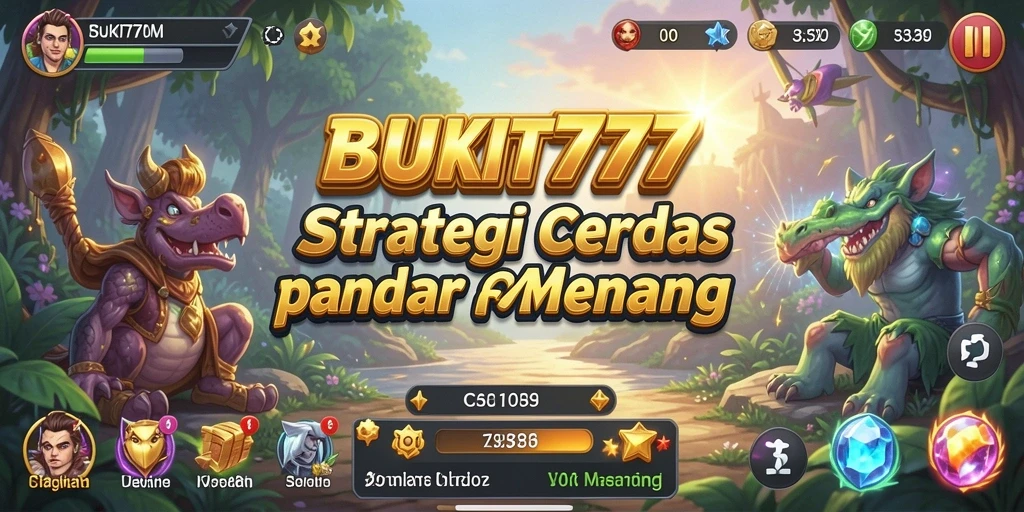 Tampilan gameplay strategi mendalam dalam BUKIT777.