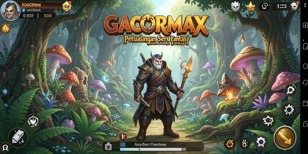 Tangkapan layar GACORMAX menampilkan aksi petualangan yang seru dan menantang.