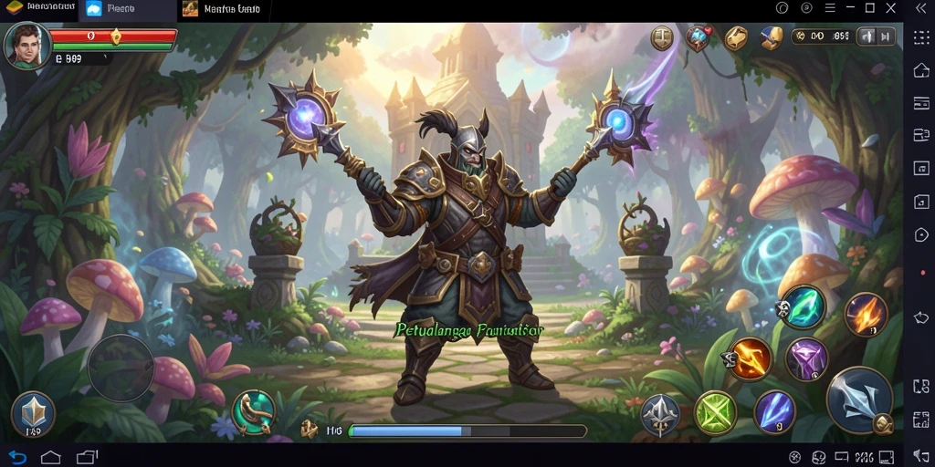 Tangkapan layar H89 yang menampilkan aksi pertarungan seru di dunia RPG.