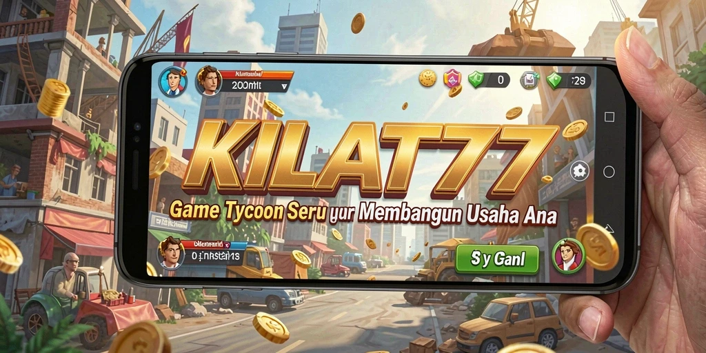 Tampilan gameplay seru dari KILAT77 saat membangun bisnis.