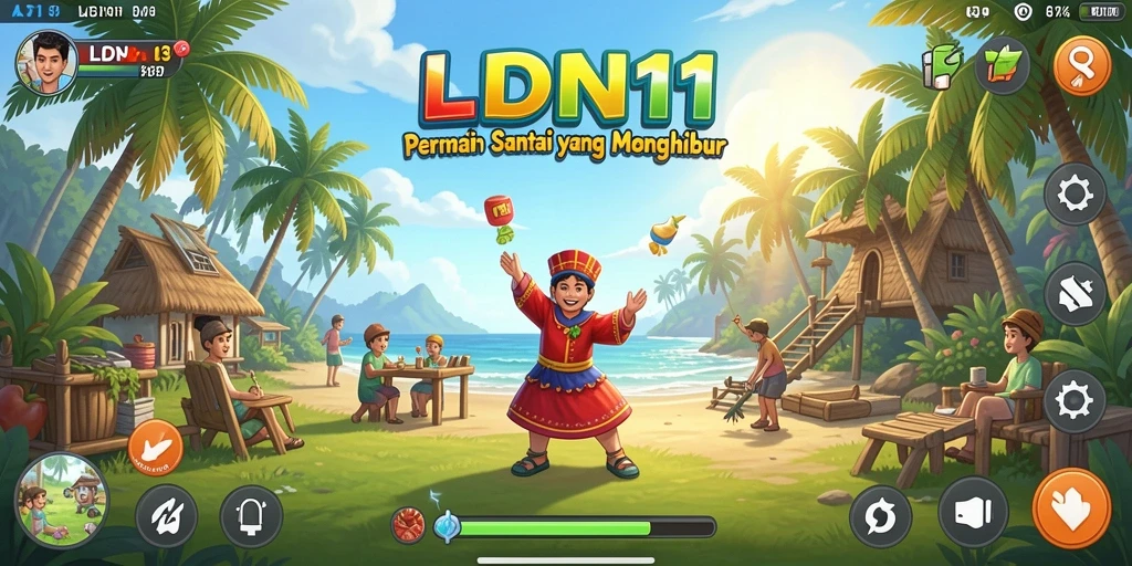 Tampilan gameplay LDN11 yang menarik dan menyenangkan untuk dimainkan.