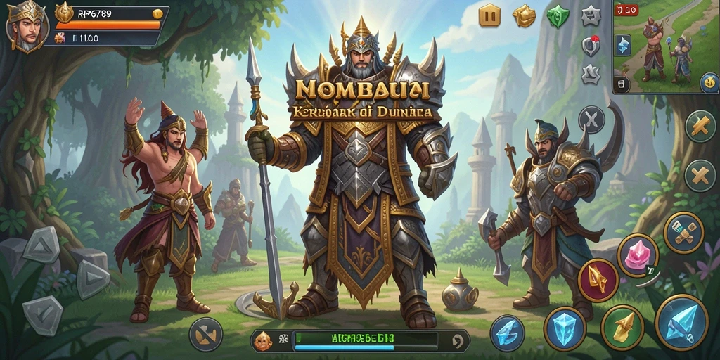 Tampilan gameplay menarik dalam RP6789 dengan elemen strategi yang mendalam.