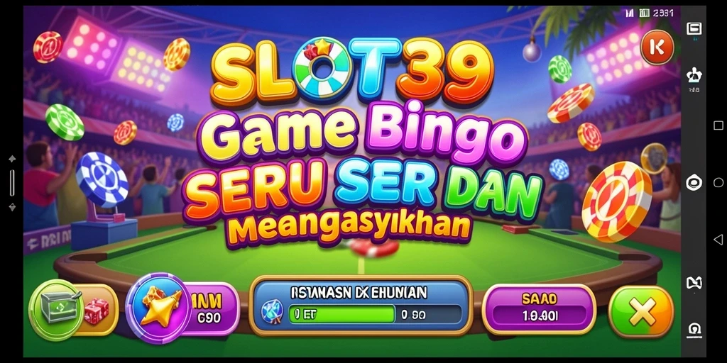 Tampilan gameplay SLOT39 yang seru dan penuh semangat Bingo.