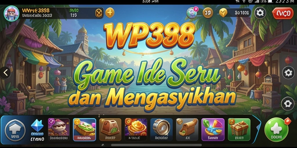 Tampilan screenshot WP888 menunjukkan gameplay Idle yang menawan.